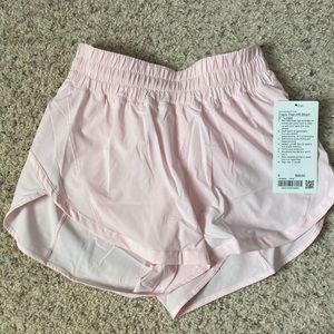 Lululemon Track That HR Short 3” Lined in Strawberry Milkshake